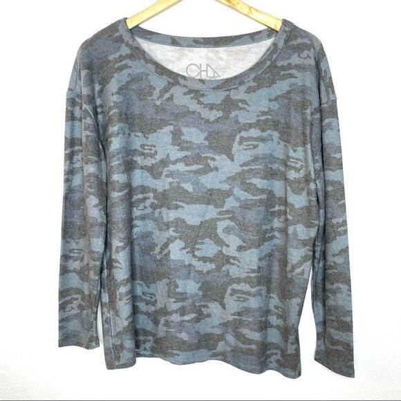 -Chaser Camouflage Brushed Knit Shirt NWT - Picture 1 of 7